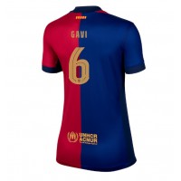 Camiseta Barcelona Paez Gavi #6 Primera Equipación Replica 2024-25 para mujer mangas cortas